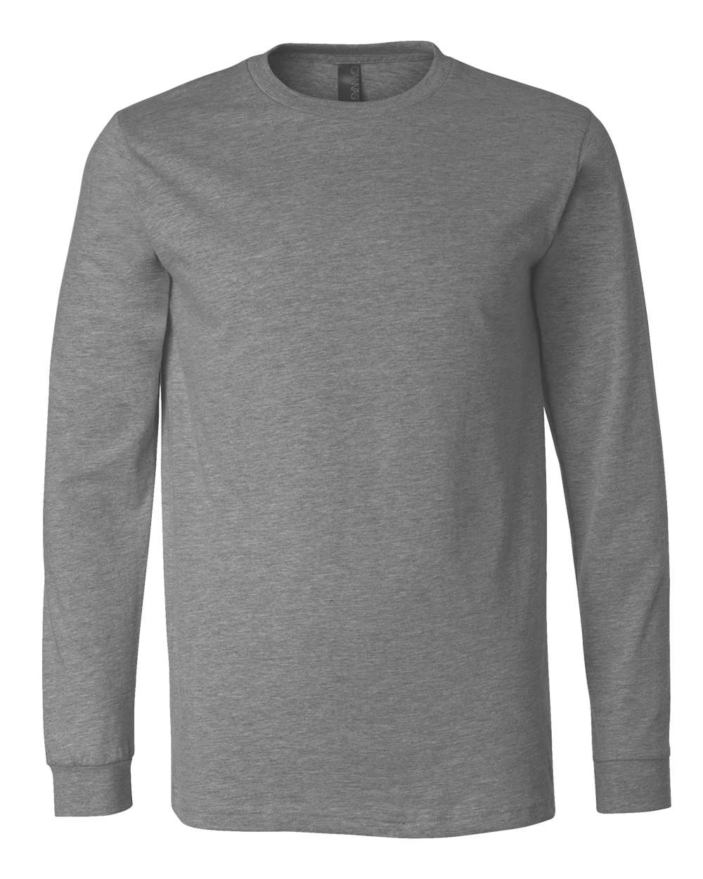 Heather CVC Long Sleeve Tee